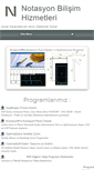 Mobile Screenshot of notasyon.com